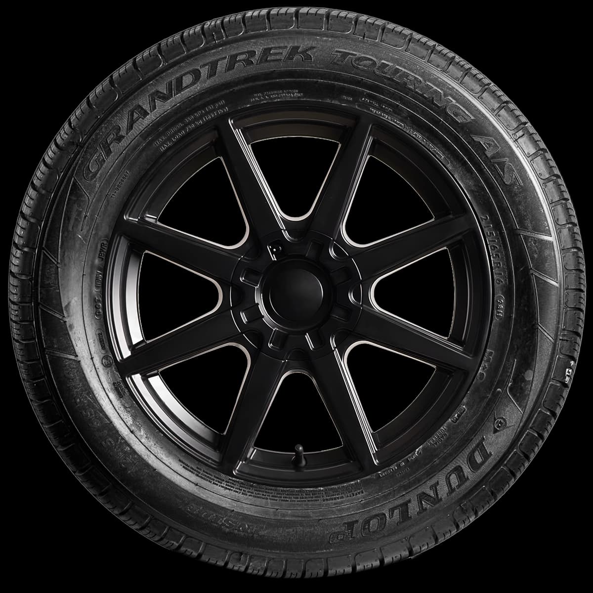 Dunlop Grandtrek Touring AS 17" side tire