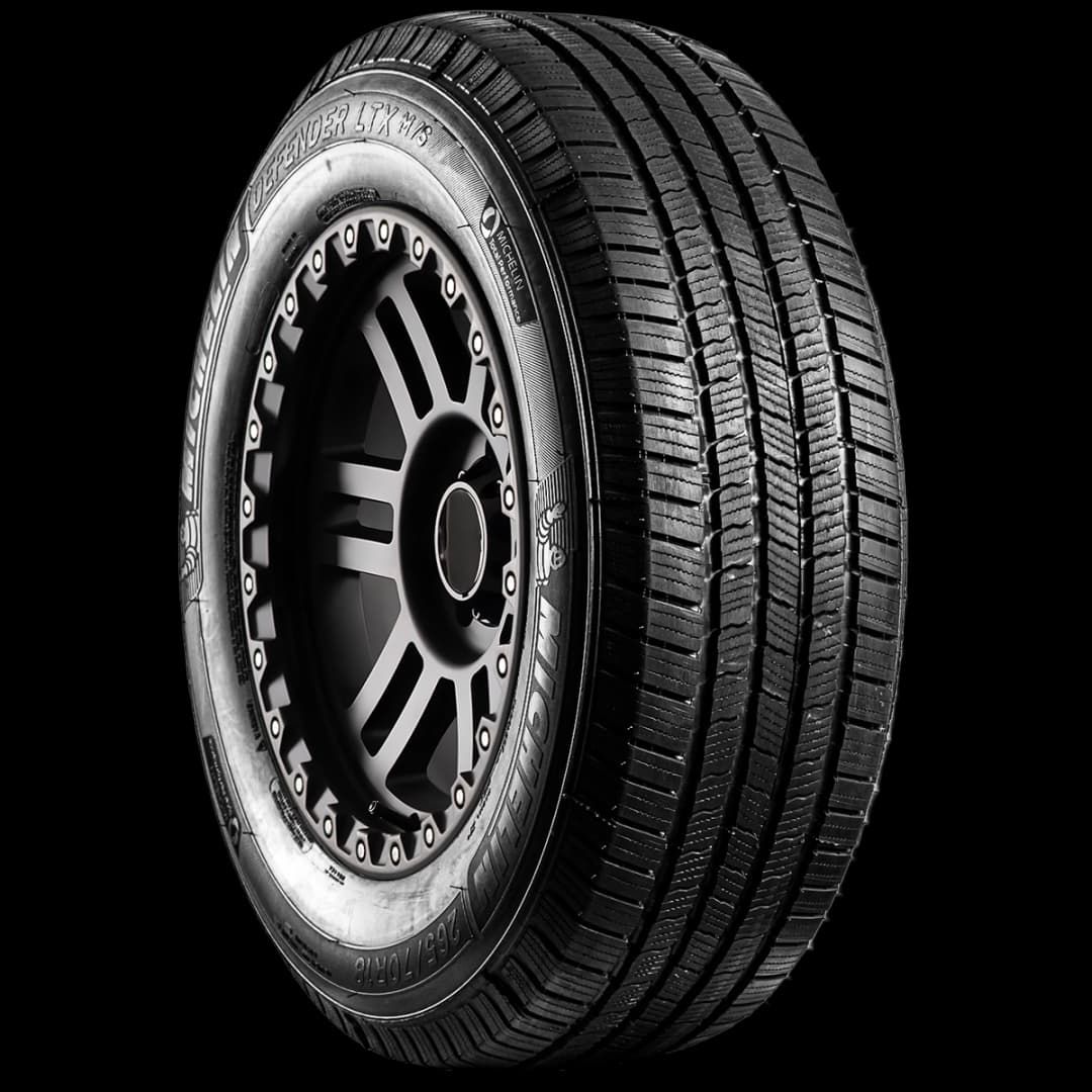 Michelin LTX M/S 2 17" angled tire