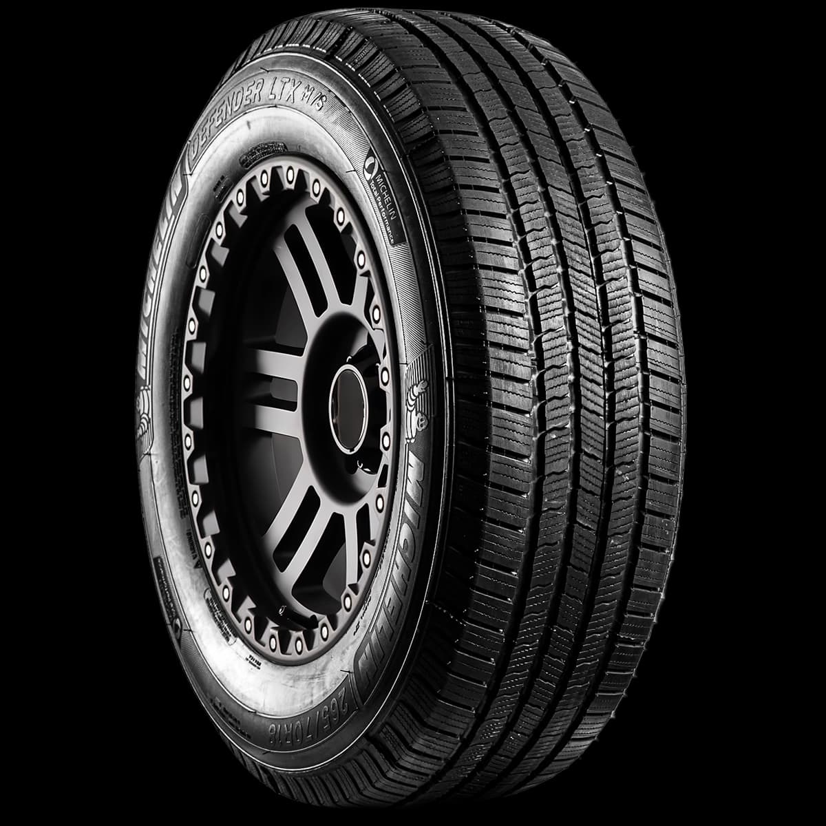 Michelin LTX M/S 2 17" angled tire