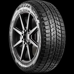 Bridgestone Blizzak LM-60 17" angled tire