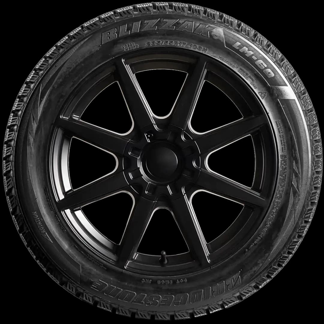 Bridgestone Blizzak LM-60 17" side tire