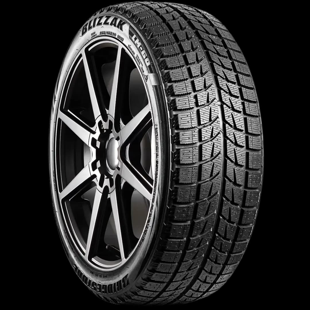 Bridgestone Blizzak LM-60 20" angled tire