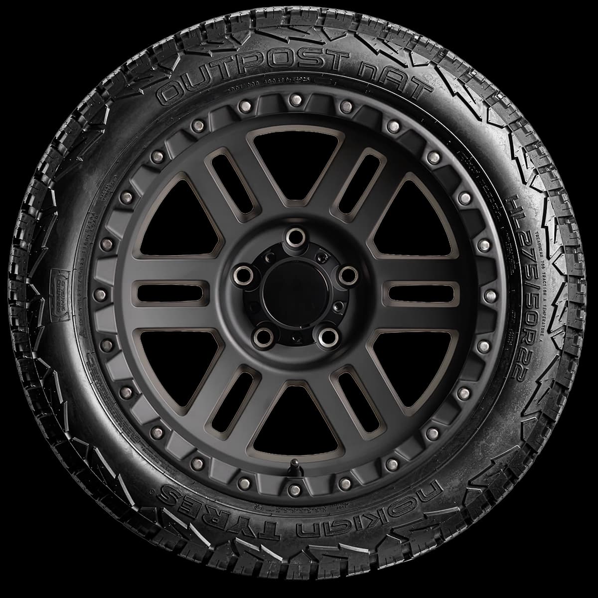 Nokian Outpost nAT 20" side tire