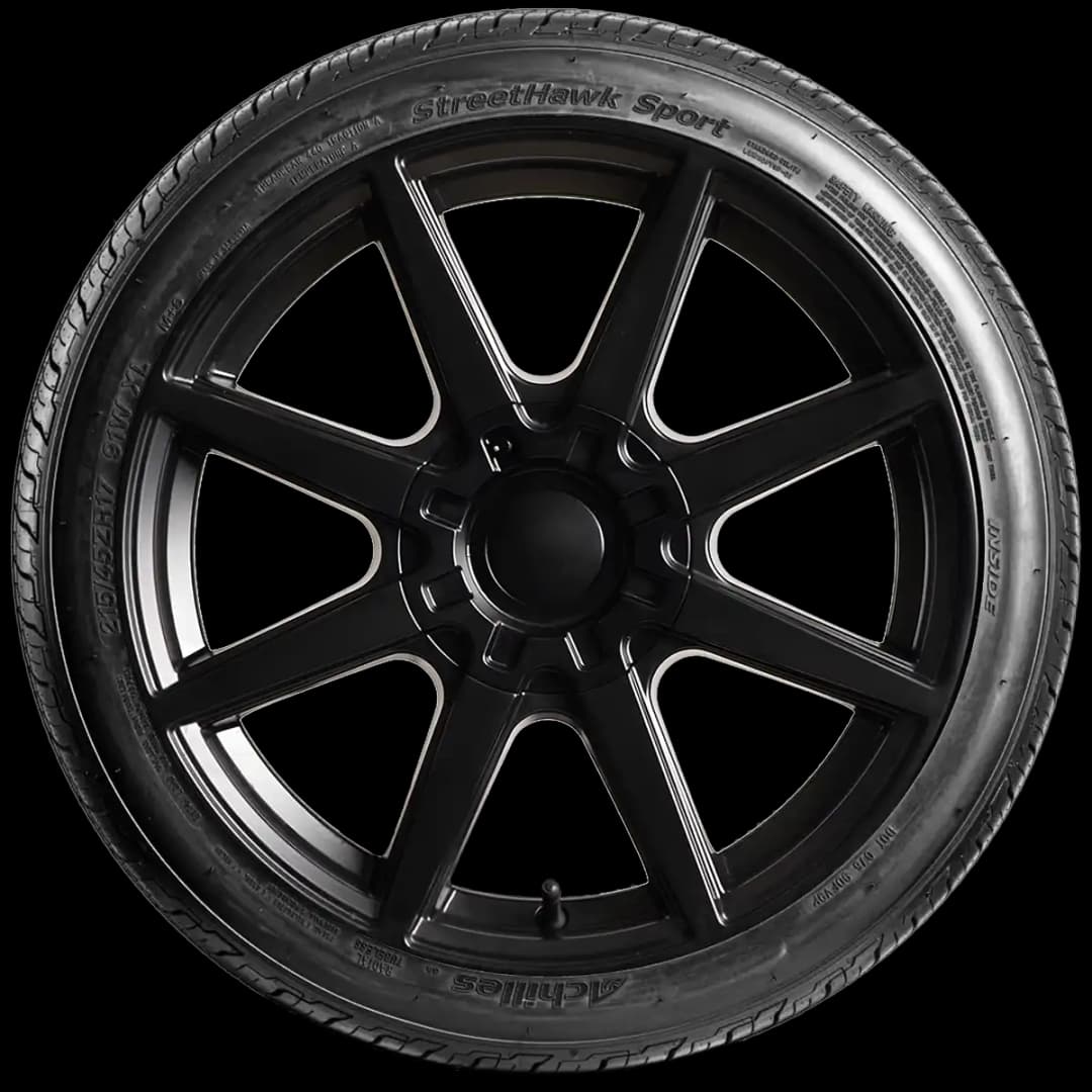 Achilles Street Hawk Sport 17" side tire