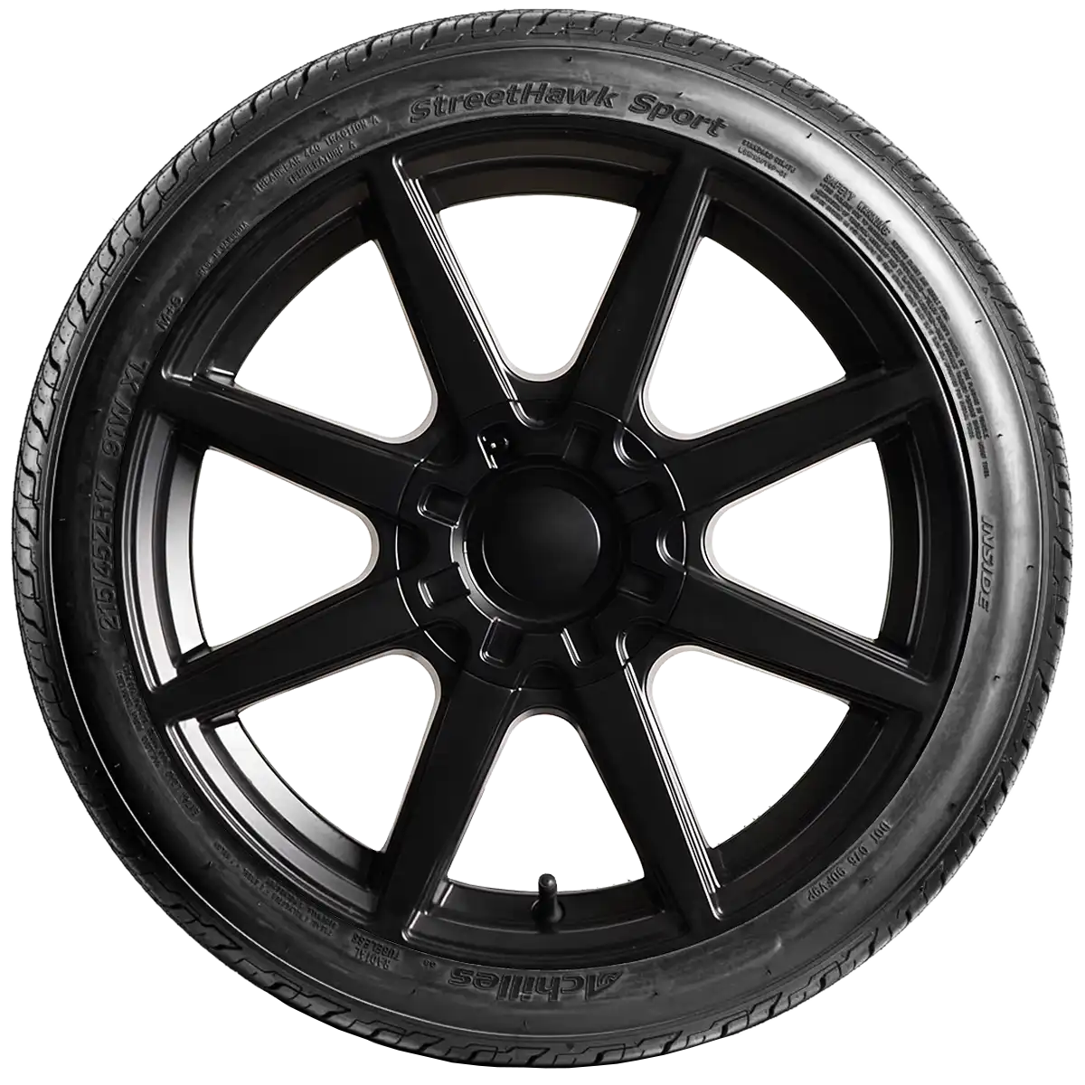 Achilles Street Hawk Sport 17" side tire