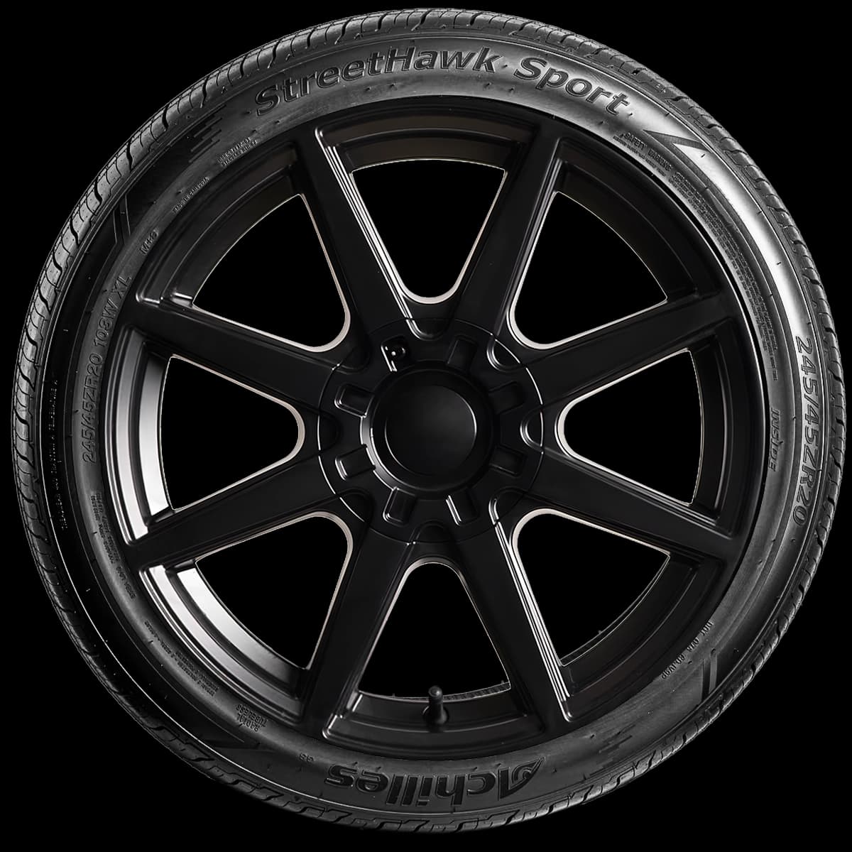Achilles Street Hawk Sport 20" side tire