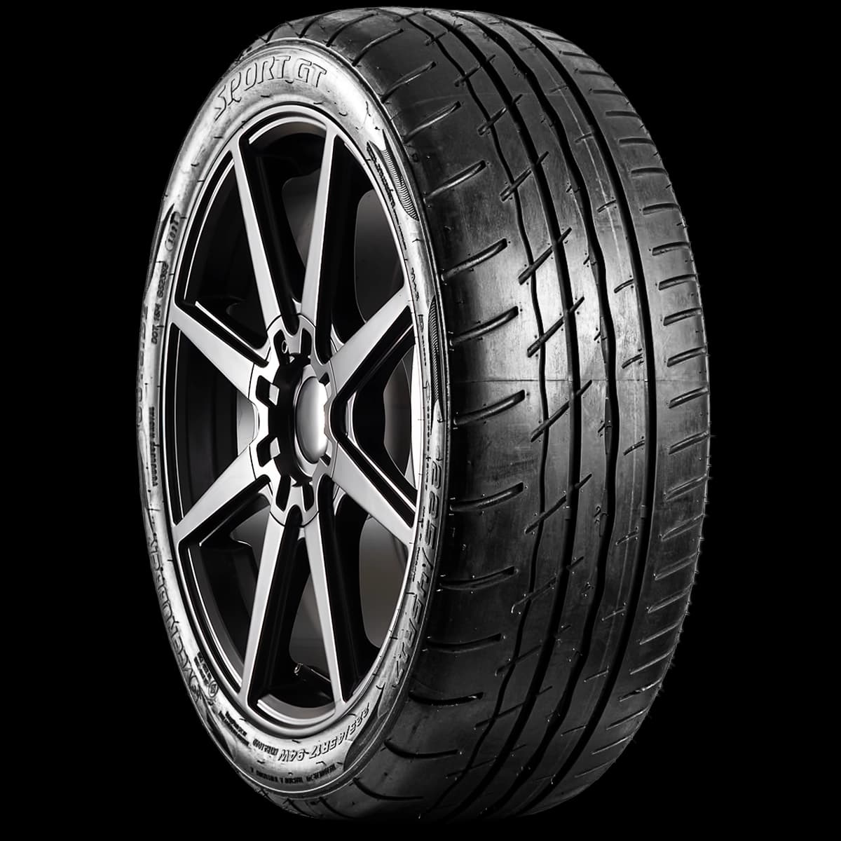 Veerubber Sport GT 17" angled tire