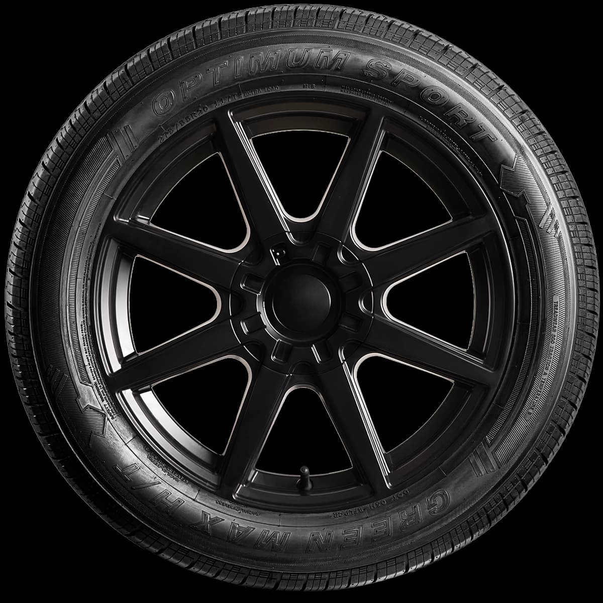 GreenMax Optimum Sport H/T 17" side tire
