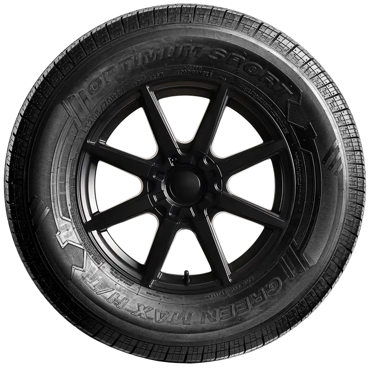 GreenMax Optimum Sport H/T 17" side tire