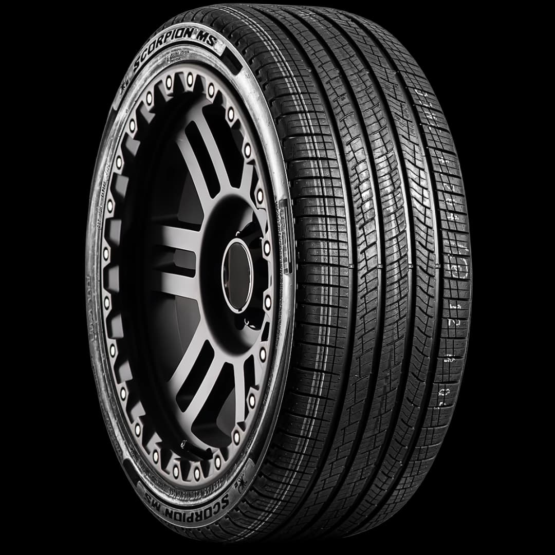Pirelli Scorpion MS 20" angled tire
