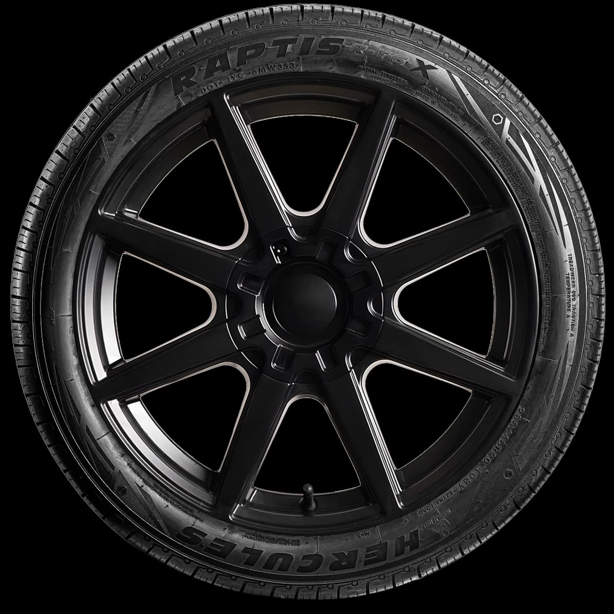 Hercules Raptis R-T6 20" side tire