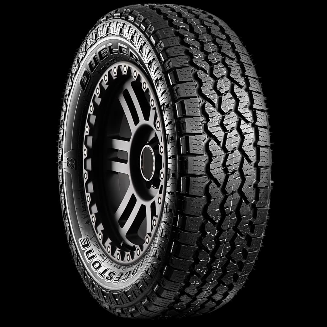 Bridgestone Dueler A/T Ascent 20" angled tire