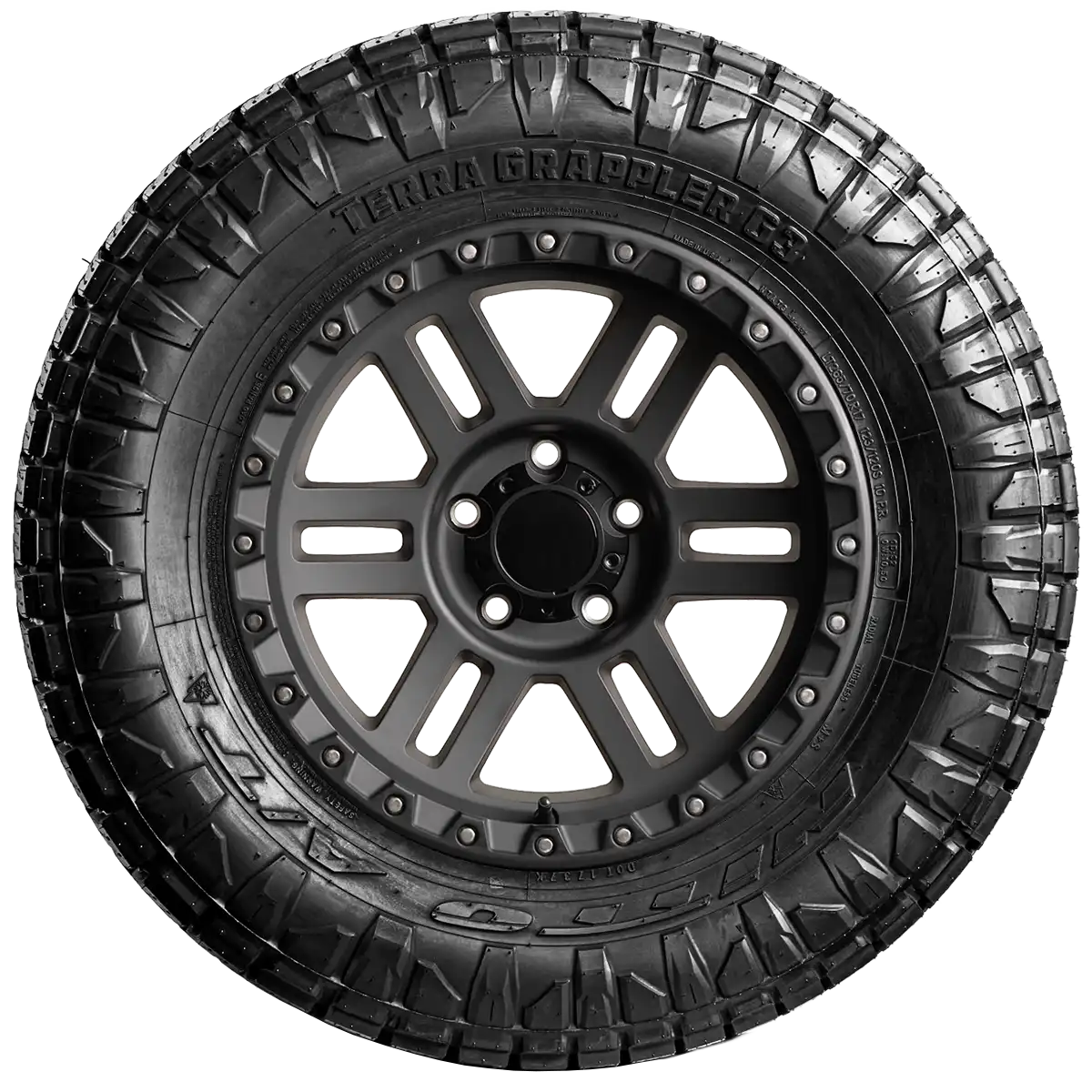 Nitto Terra Grappler G3 17" side tire