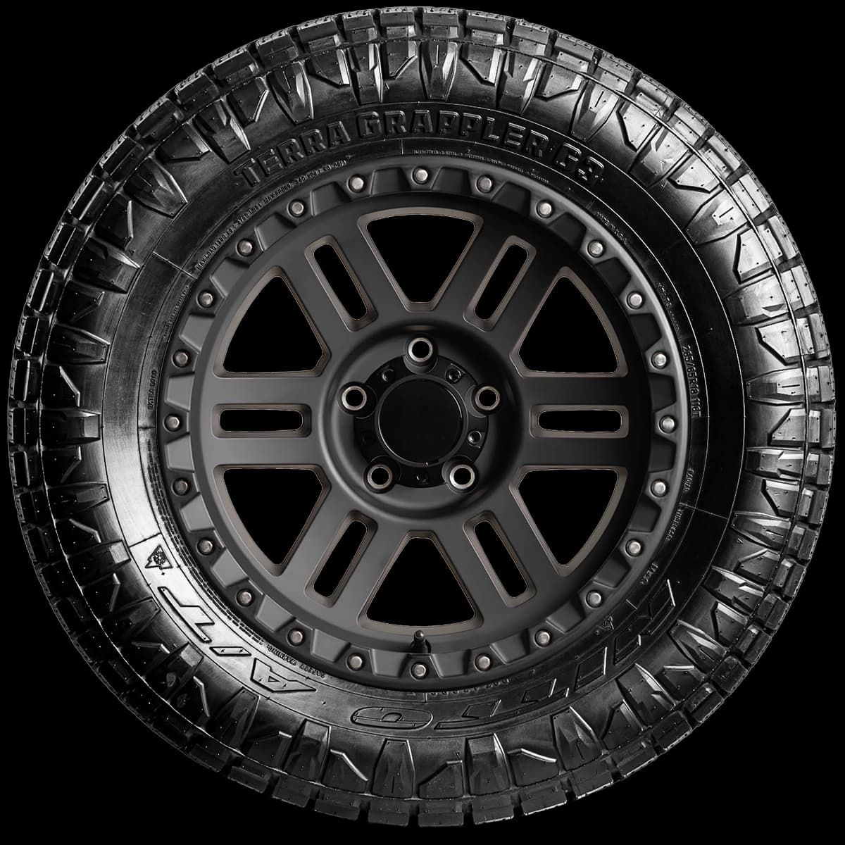 Nitto Terra Grappler G3 17" side tire