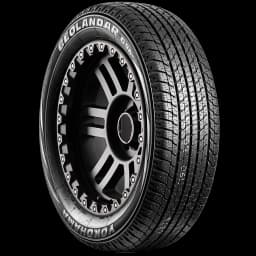 Yokohama Geolander G96B 20" angled tire