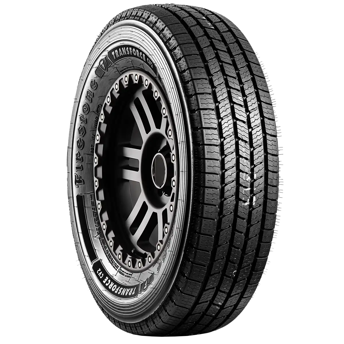 Firestone Transforce CV2 17" angled tire