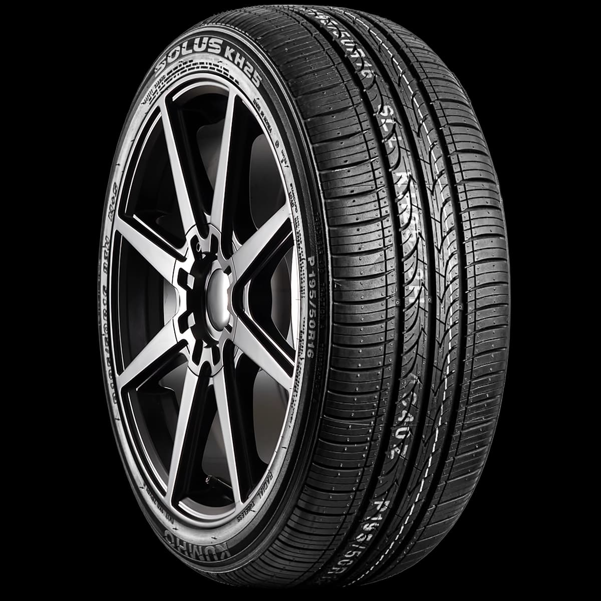 Kumho KH25 17" angled tire