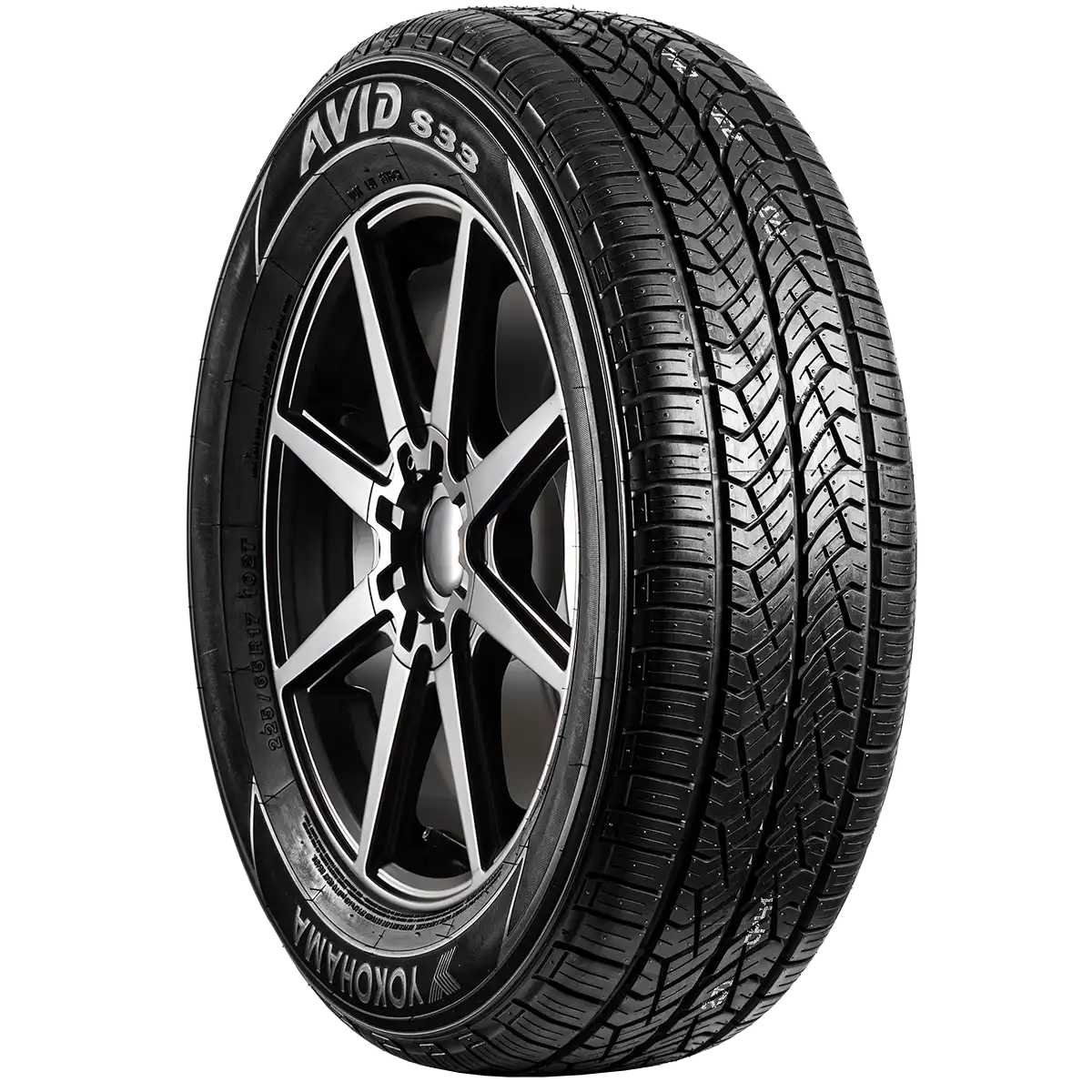 Yokohama Avid S33B 17" angled tire
