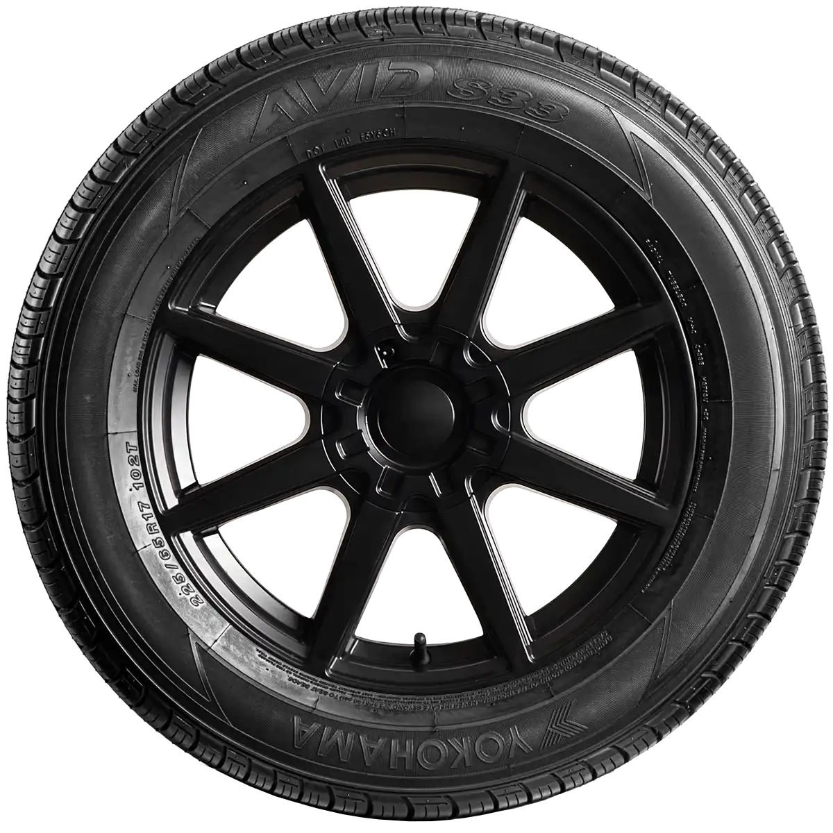 Yokohama Avid S33B 17" side tire