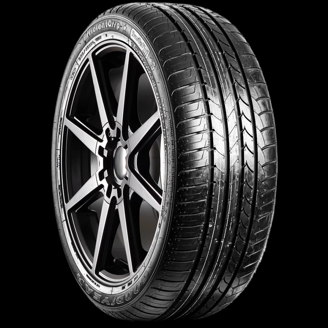 Goodyear Efficient Grip 20" angled tire