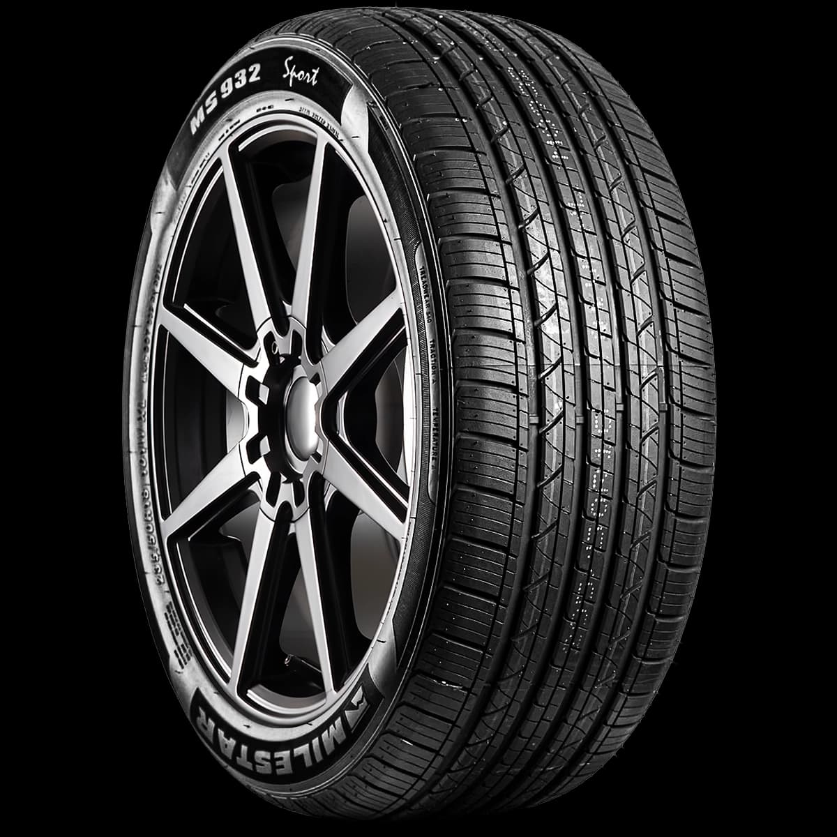 Milestar MS932 17" angled tire