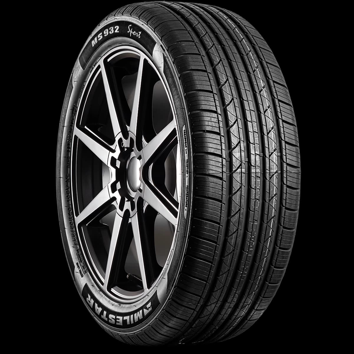 Milestar MS932 20" angled tire