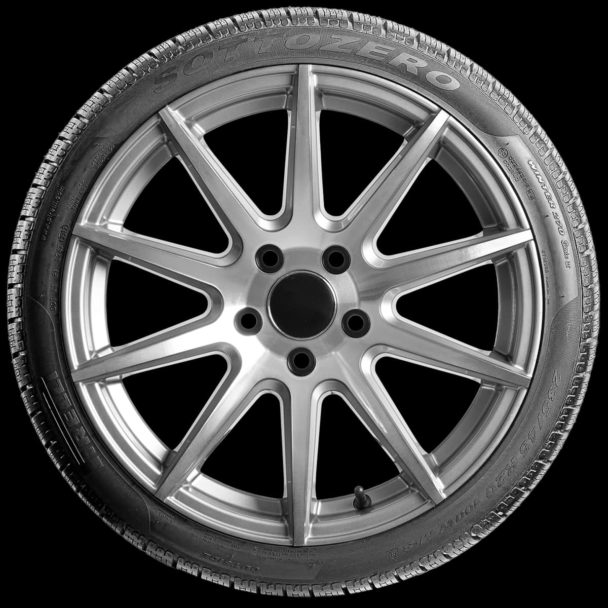 Pirelli Winter 270 Sottozero Serie II 20" side tire