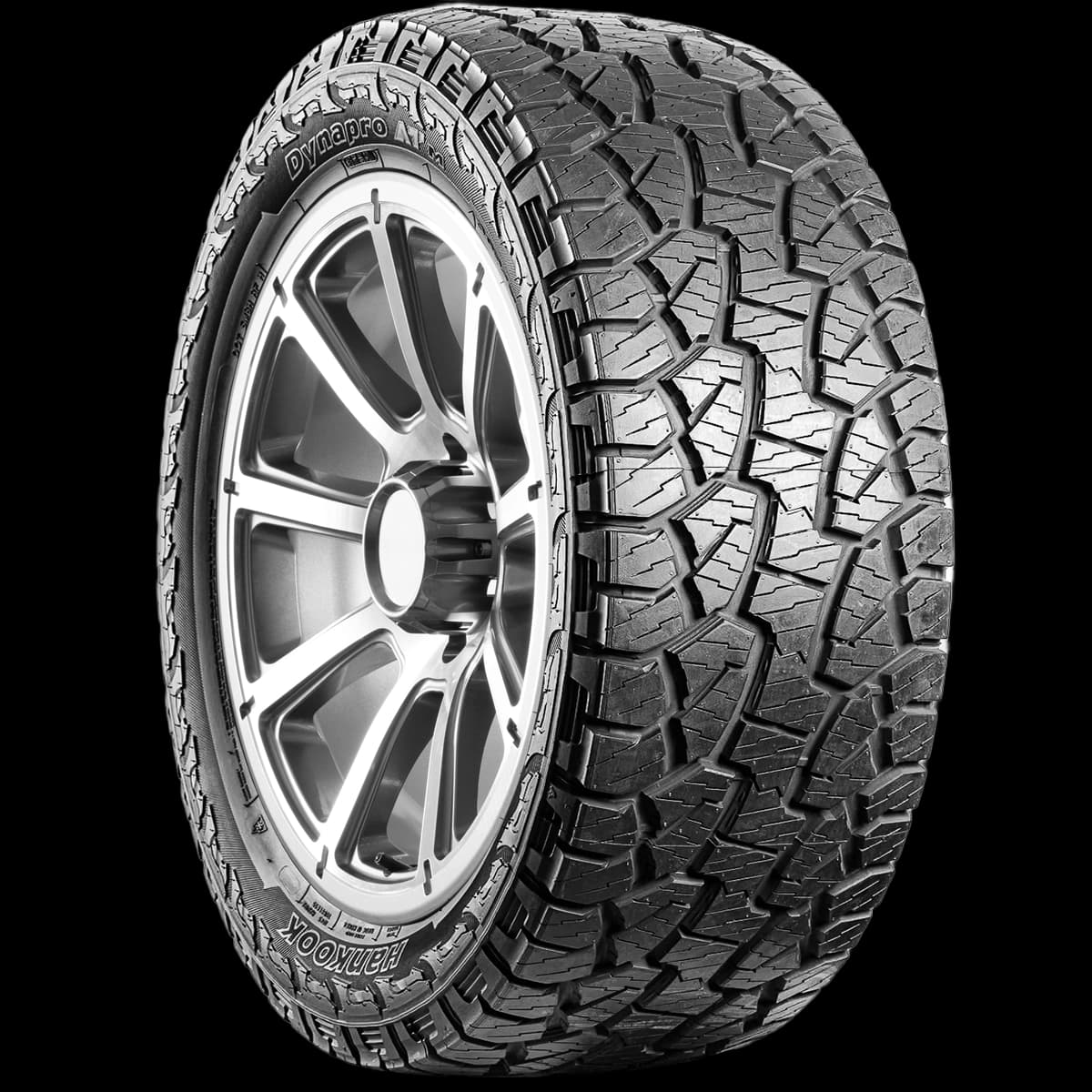 Hankook Dynapro ATM RF10 20" angled tire