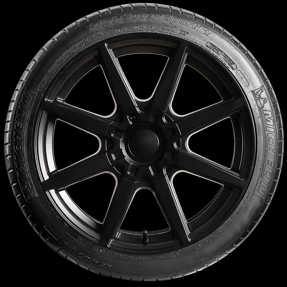 Michelin Pilot Super Sport 17" side tire