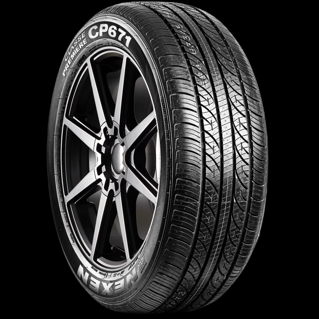 Nexen CP671 17" angled tire