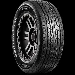 Continental CrossContact LX20 with Eco Plus Technology 17" angled tire