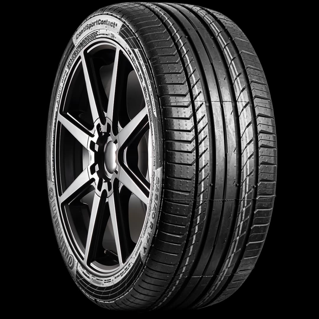 Continental SportContact 5 17" angled tire