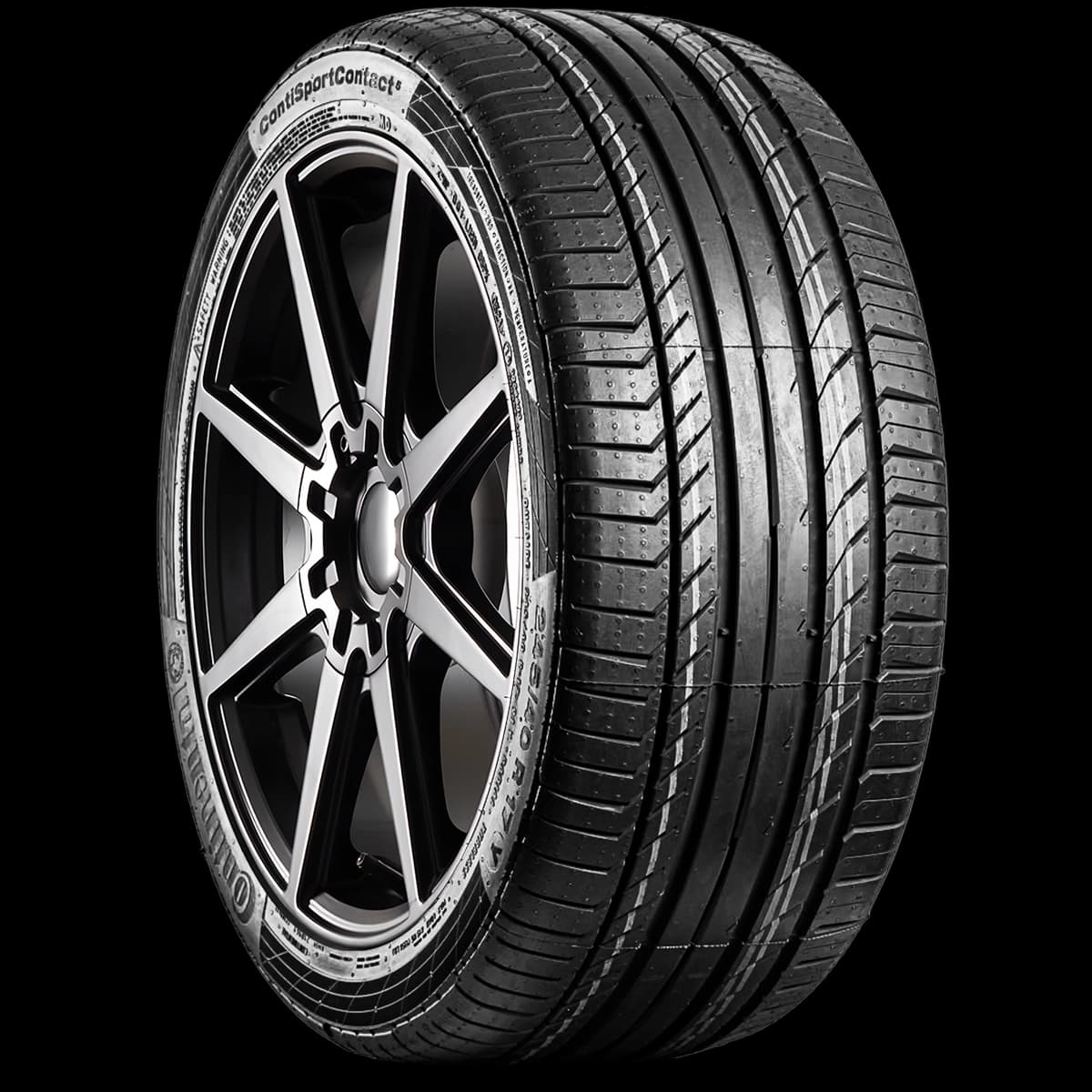 Continental SportContact 5 17" angled tire