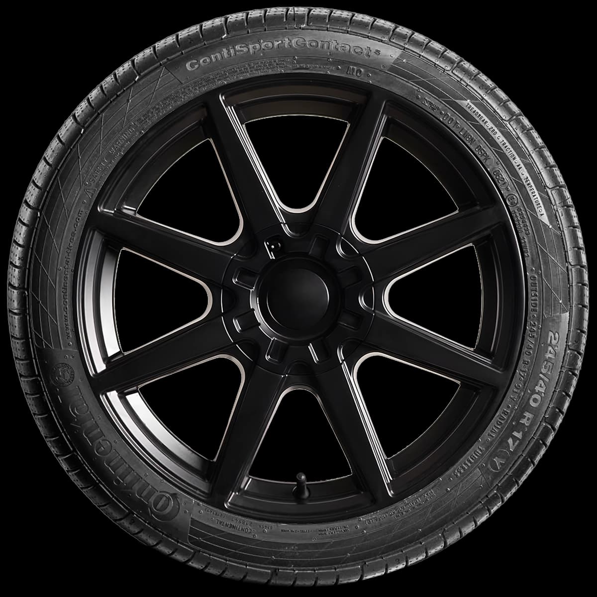 Continental SportContact 5 17" side tire