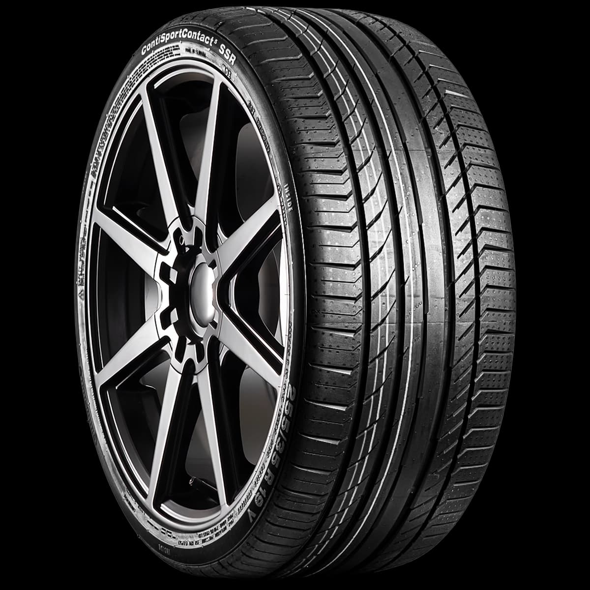 Continental SportContact 5 20" angled tire