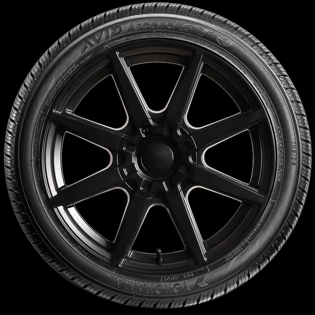 Yokohama Avid Ascend 17" side tire