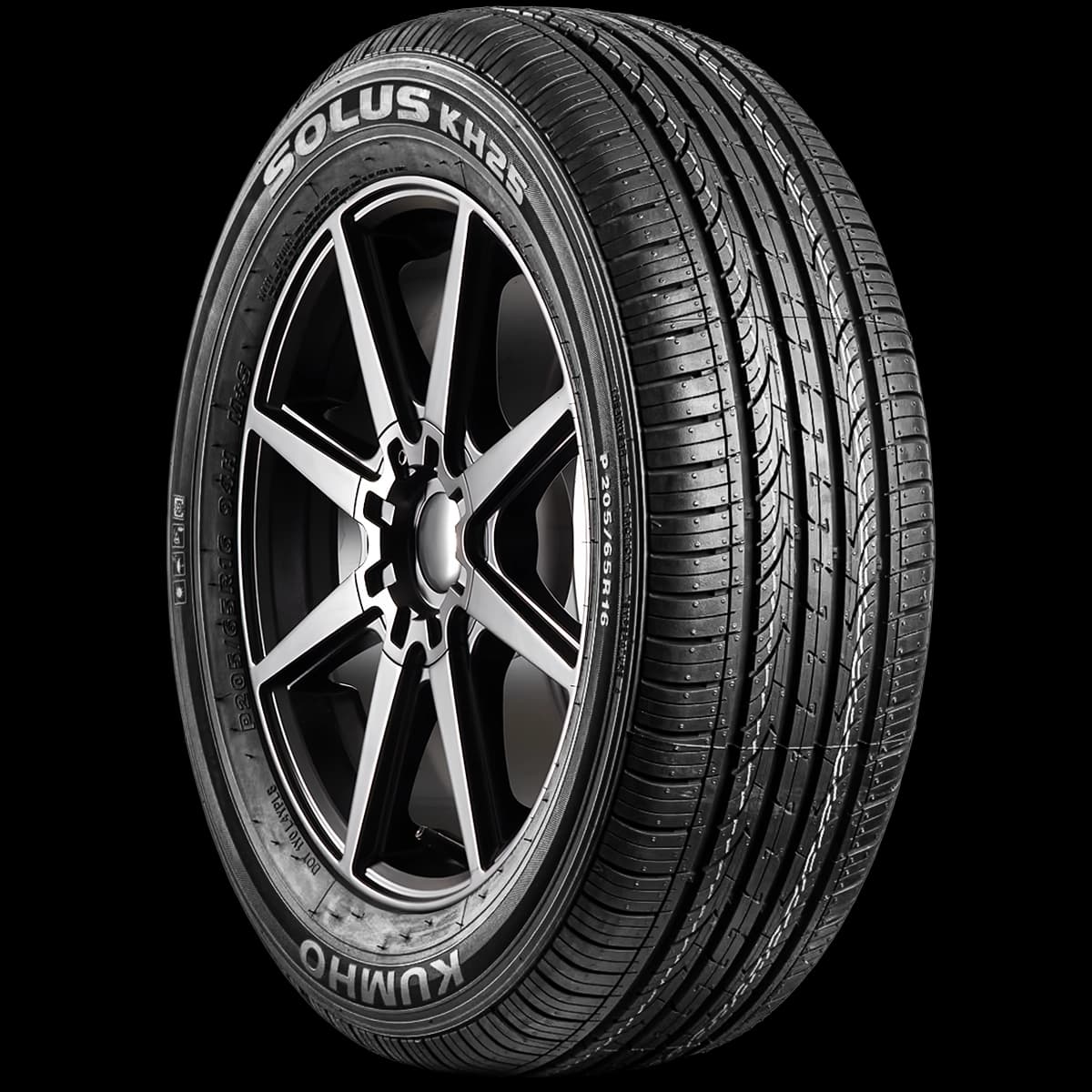 Kumho KH25 17" angled tire