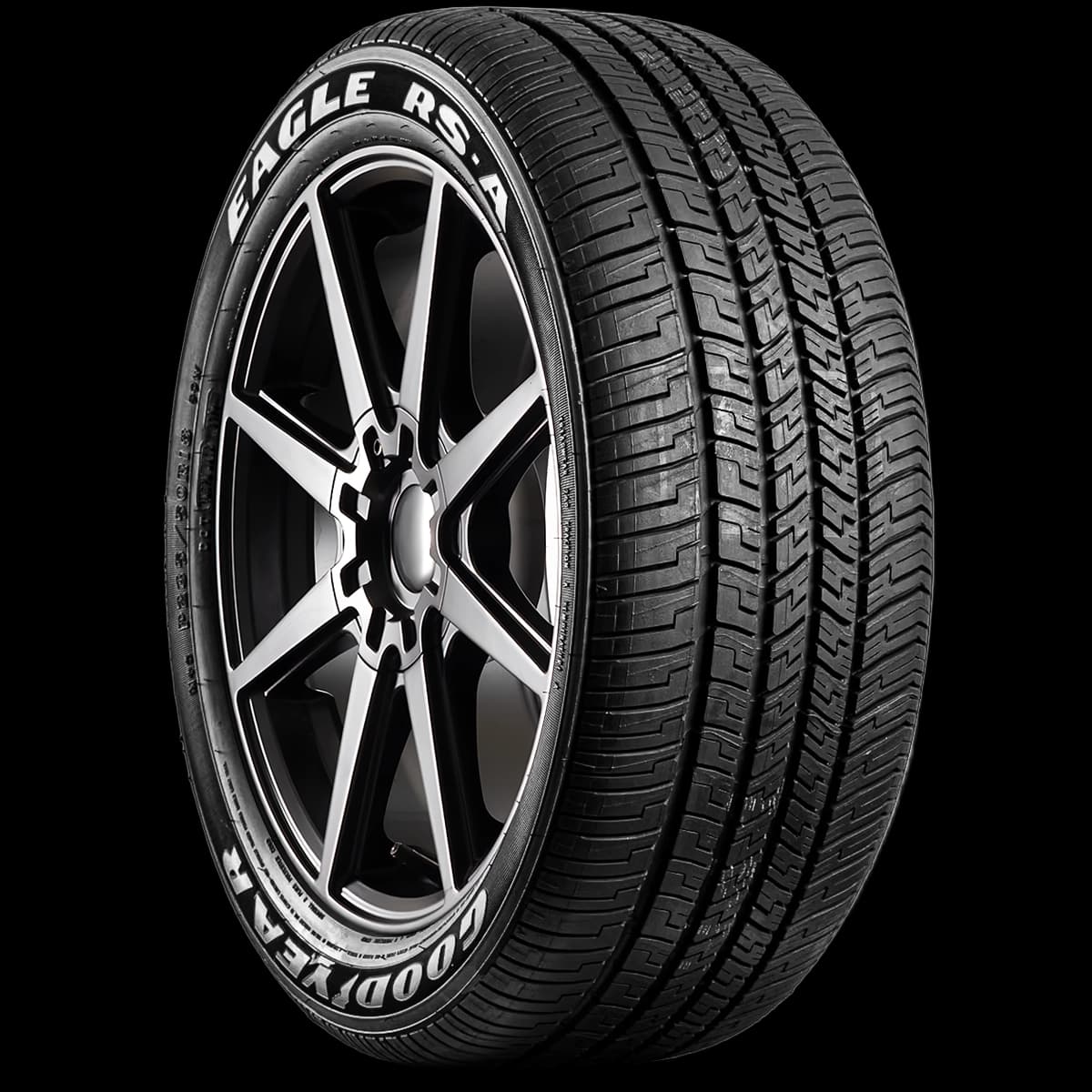 Goodyear Eagle RS-A Police 17" angled tire