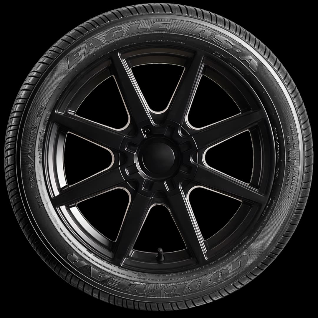 Goodyear Eagle RS-A Police 17" side tire