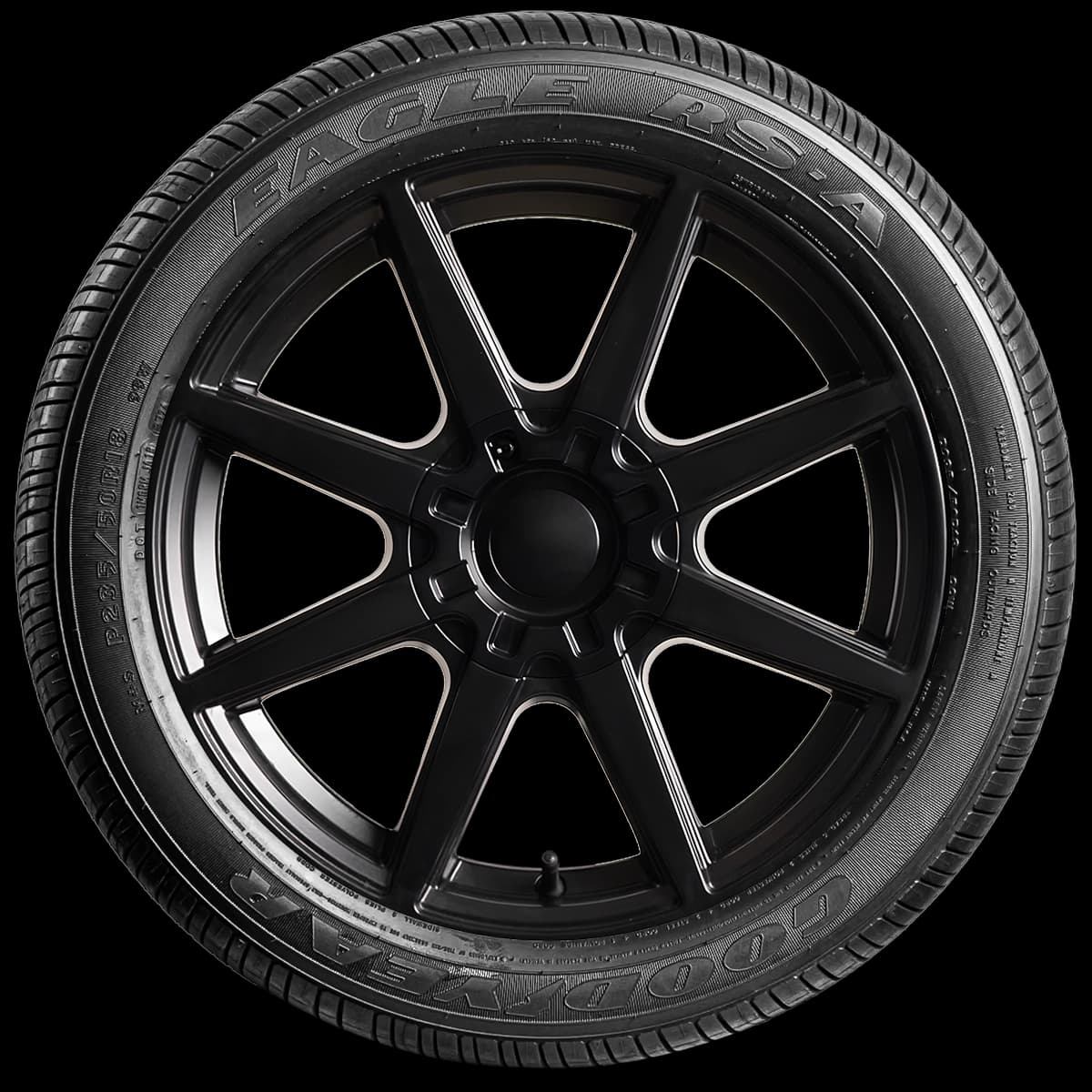 Goodyear Eagle RS-A Police 17" side tire