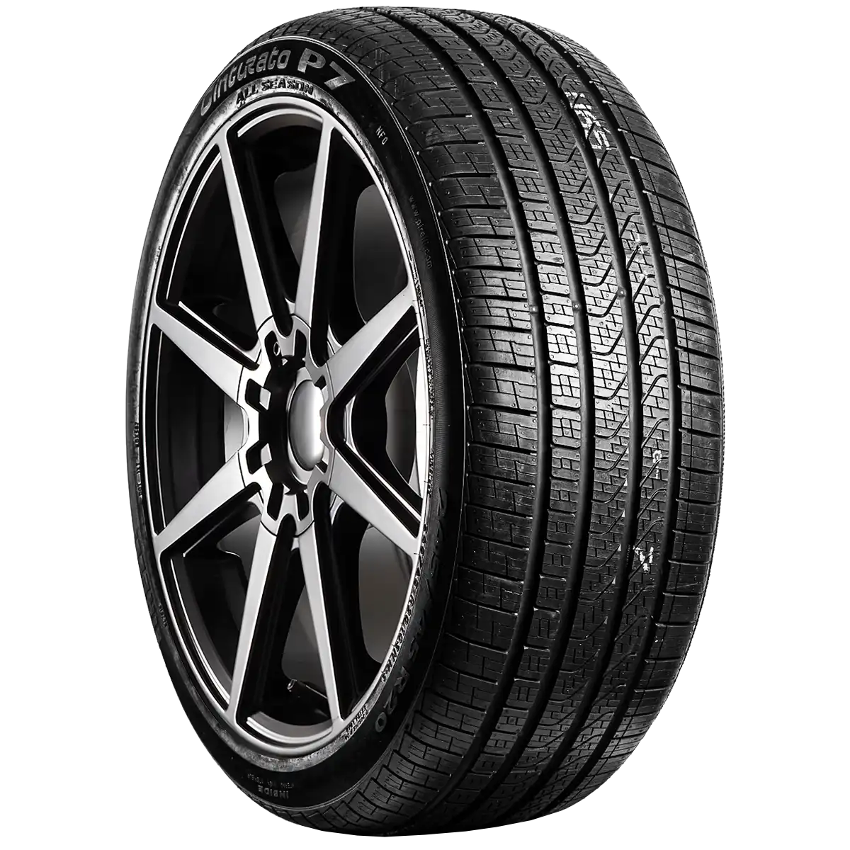 Pirelli Cinturato P7 AS 20" angled tire