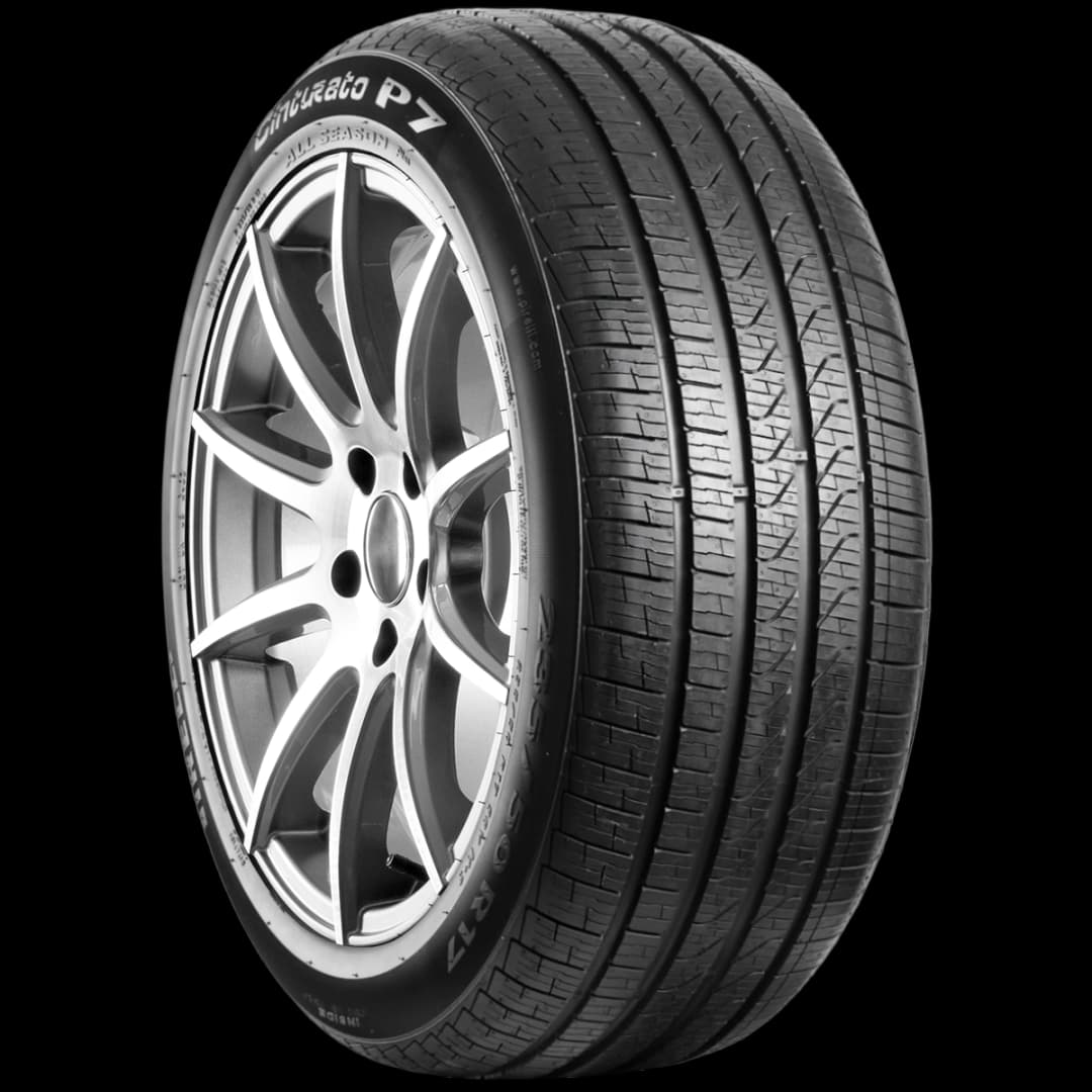 Pirelli Cinturato P7 AS+ 17" angled tire