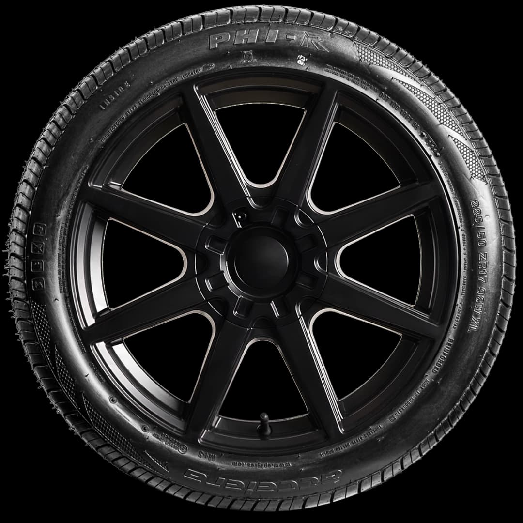 Accelera Phi 17" side tire
