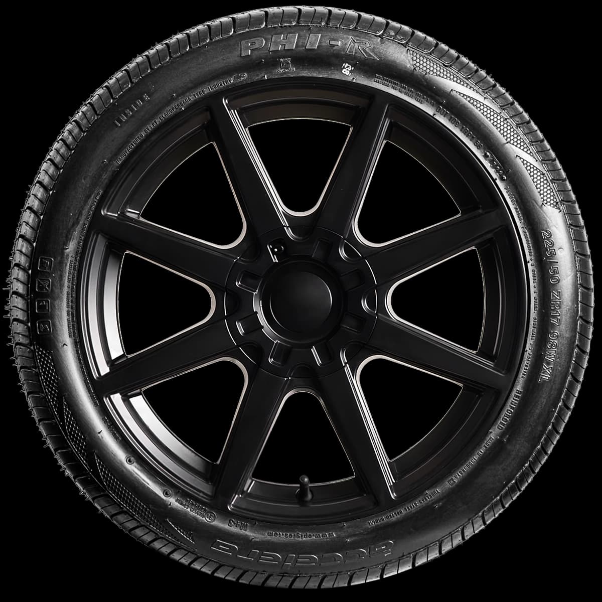 Accelera Phi 17" side tire