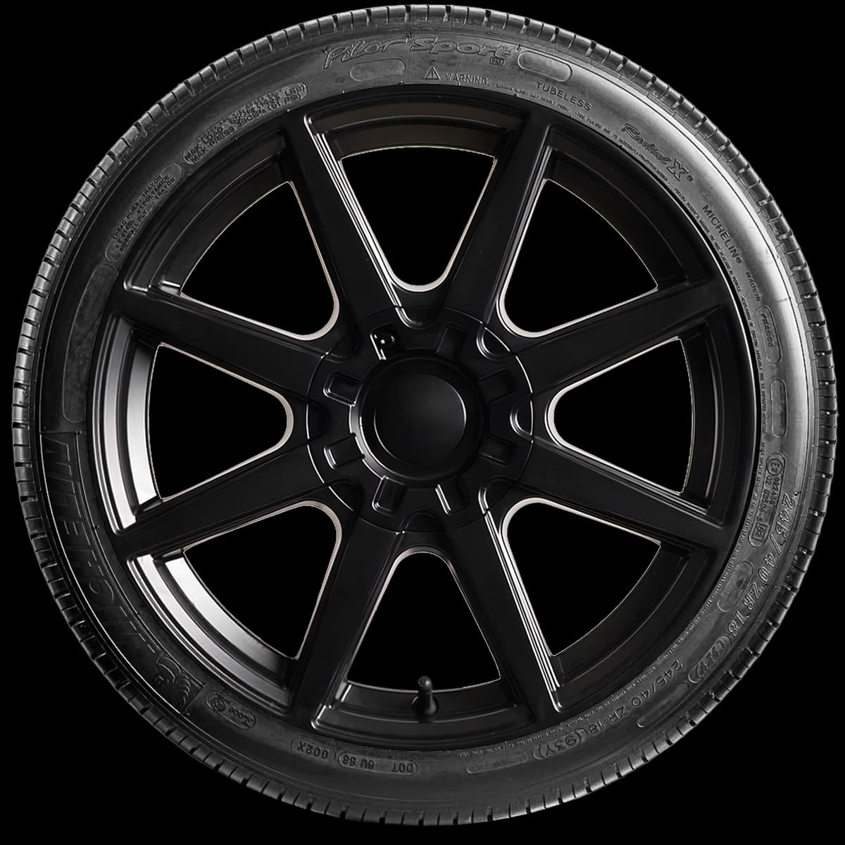 Michelin Pilot Sport PS2 17" side tire