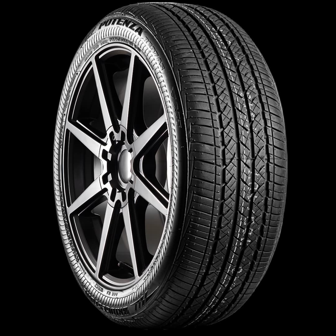 Bridgestone Potenza RE97 All Season 17" angled tire