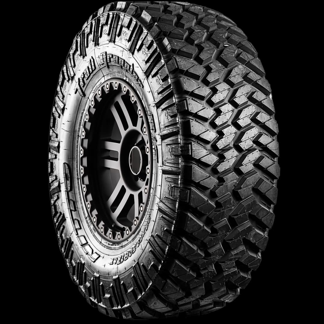 Nitto Trail Grappler MT 17" angled tire