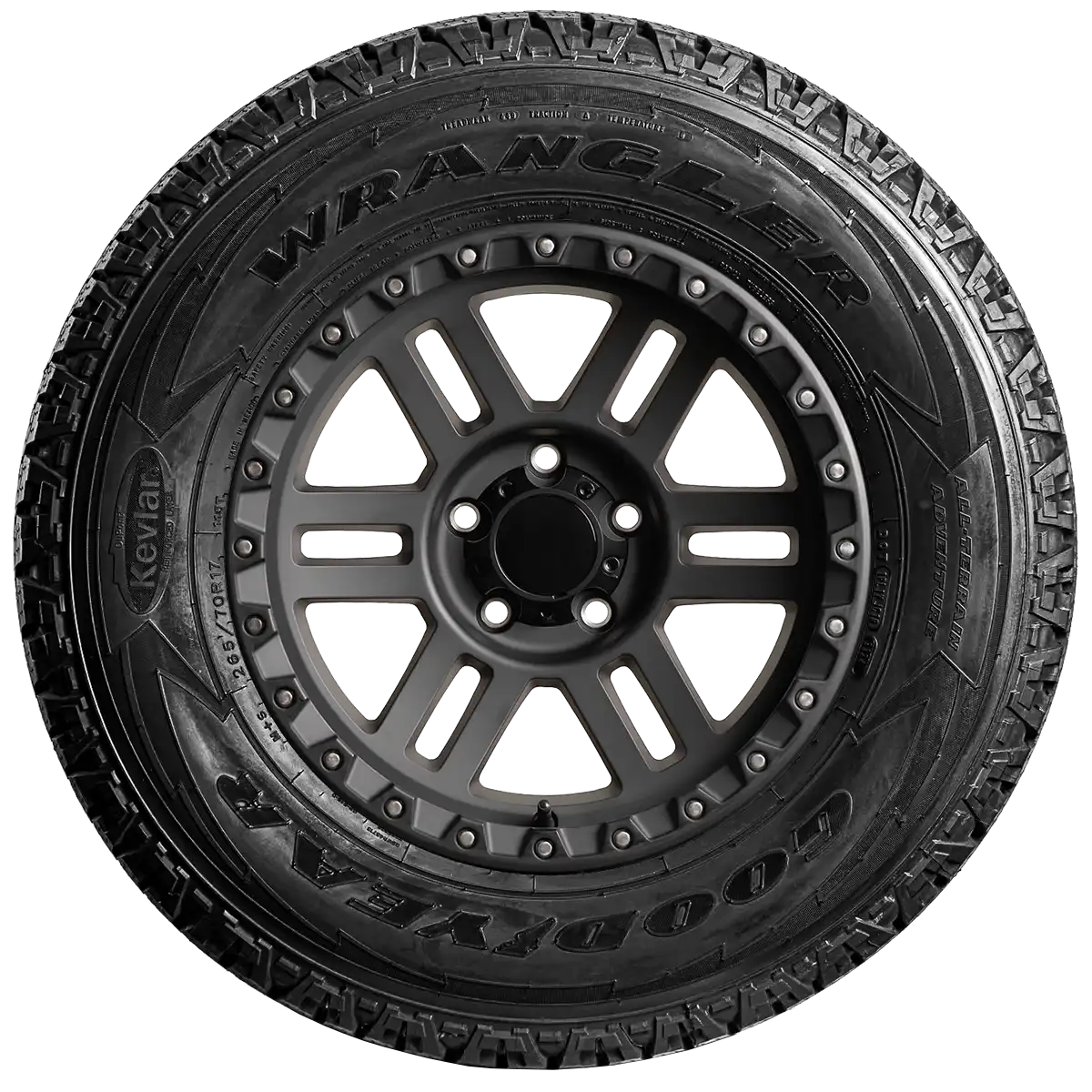 Goodyear Wrangler All-Terrain Adventure with Kevlar 17" side tire