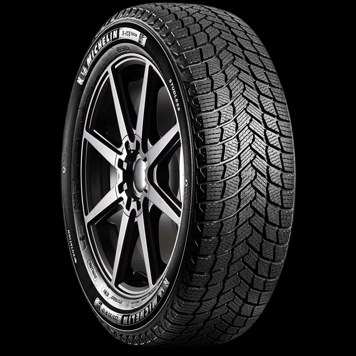 Michelin X-Ice Snow 17" angled tire