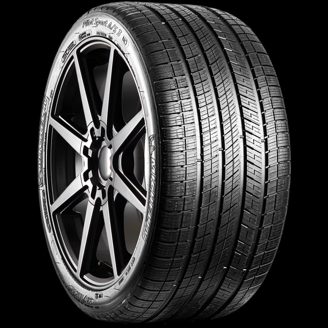 Michelin Pilot Sport A/S 3 20" angled tire